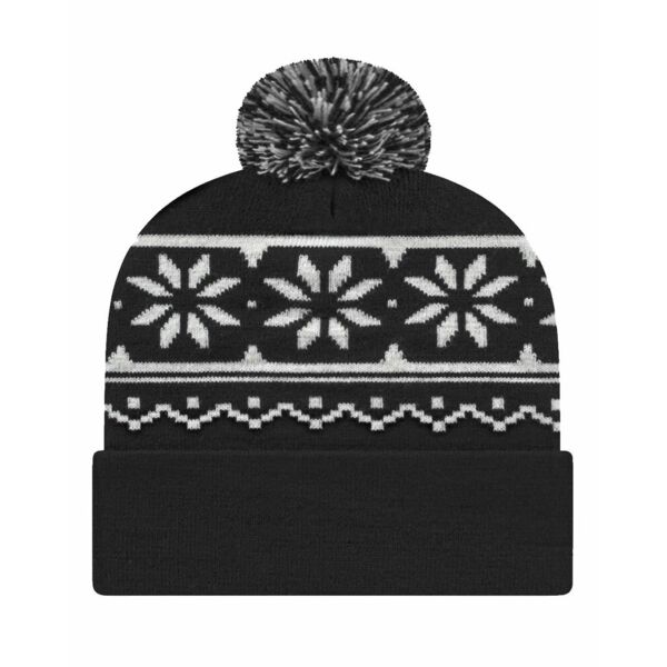 CAP AMERICA USA-Made Snowflake Beanie RKF12 USA-Made Snowflake Beanie Thumbnail