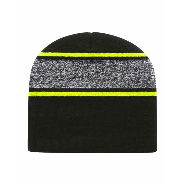 CAP AMERICA USA-Made Variegated Striped Beanie RKV9 USA-Made Variegated Striped Beanie Thumbnail