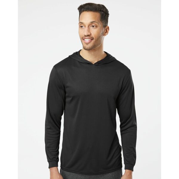 Paragon Unisex Bahama Performance Hooded Long Sleeve T-Shirt 220 Unisex Bahama Performance Hooded Long Sleeve T-Shirt Thumbnail