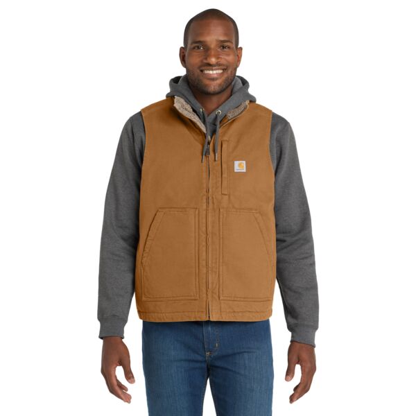 Carhartt Sherpa Lined Mock Neck Vest CT104277 Sherpa Lined Mock Neck Vest Thumbnail