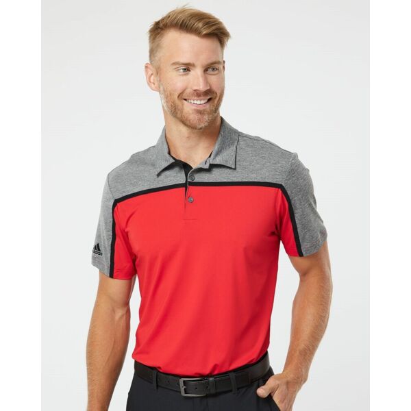Adidas Men's Ultimate Colorblocked Polo A512 Men's Ultimate Colorblocked Polo Thumbnail