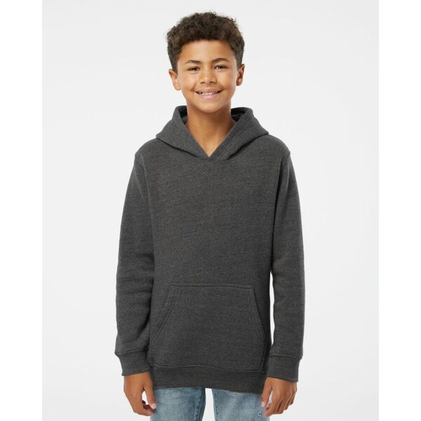 J. America Youth Triblend Fleece Hooded Sweatshirt 8880 Youth Triblend Fleece Hooded Sweatshirt Thumbnail