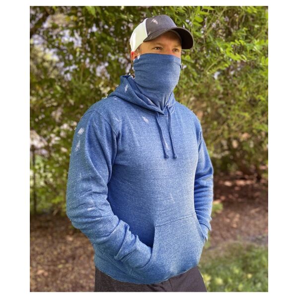 J. America Men's Gaiter Fleece Hooded Sweatshirt 8879 Men's Gaiter Fleece Hooded Sweatshirt Thumbnail