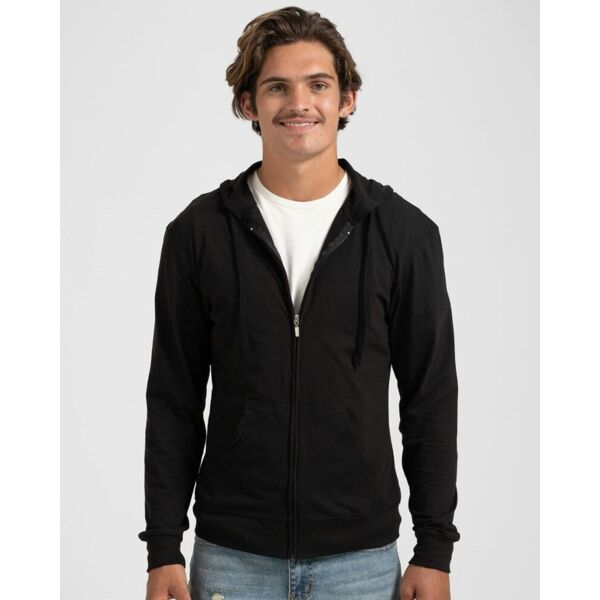Tultex Unisex Beach Full-Zip Hooded Long Sleeve T-Shirt 260 Unisex Beach Full-Zip Hooded Long Sleeve T-Shirt Thumbnail