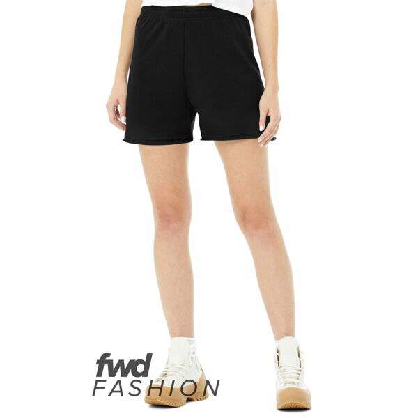 Bella + Canvas Women's FWD Fashion Cutoff Fleece Shorts 3797 Women's FWD Fashion Cutoff Fleece Shorts Thumbnail