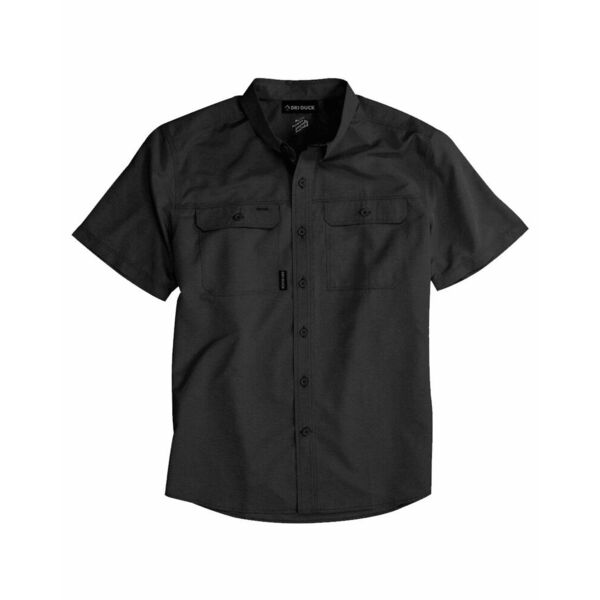 DRI DUCK Men's Crossroad Woven Short Sleeve Shirt 4445 Men's Crossroad Woven Short Sleeve Shirt Thumbnail