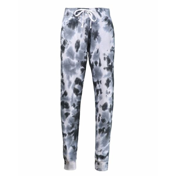 J. America Unisex Tie-Dyed Fleece Joggers 8884 Unisex Tie-Dyed Fleece Joggers Thumbnail