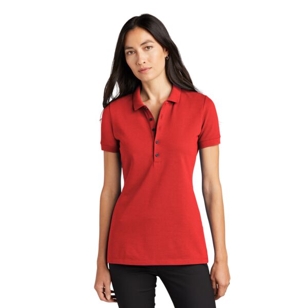 Mercer+Mettle Women's Stretch Heavyweight Pique Polo MM1001 Women's Stretch Heavyweight Pique Polo Thumbnail