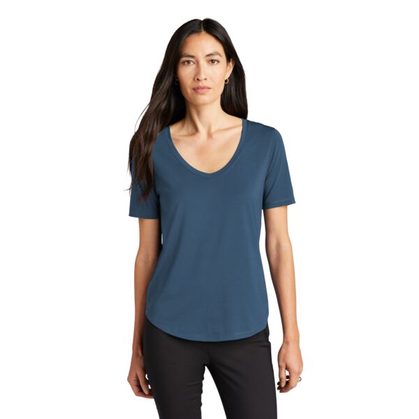 Mercer+Mettle Women's Stretch Jersey Relaxed Scoop MM1017 Women's Stretch Jersey Relaxed Scoop Thumbnail