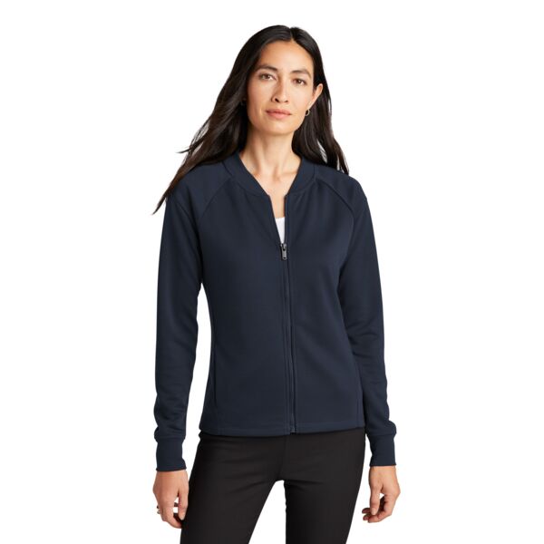 Mercer+Mettle Women's Double Knit Bomber MM3001 Women's Double Knit Bomber Thumbnail