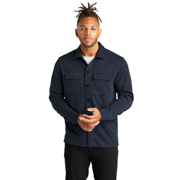 Mercer+Mettle Double Knit Snap Front Jacket MM3004 Double Knit Snap Front Jacket Thumbnail