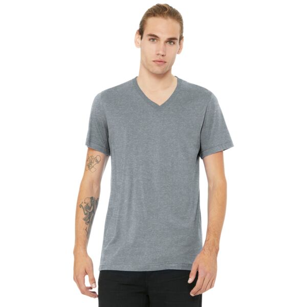 Bella + Canvas Unisex Heather CVC V Neck Tee BC3005CVC Unisex Heather CVC V Neck Tee Thumbnail