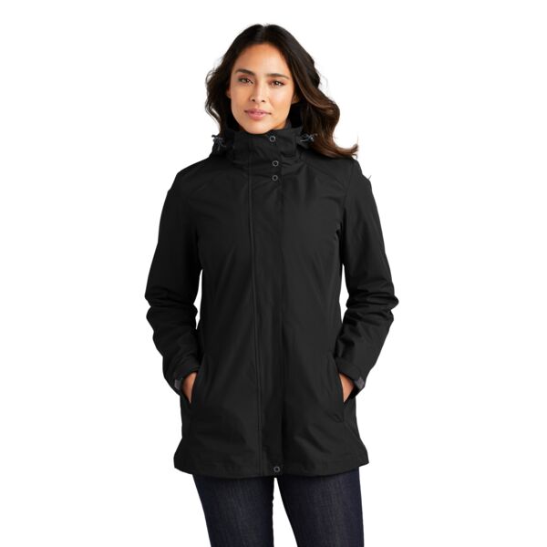 Port Authority Women's All Weather 3 in 1 Jacket L123 Women's All Weather 3 in 1 Jacket Thumbnail