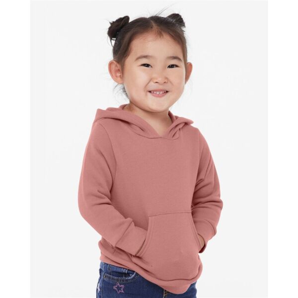 Bella + Canvas Toddler Sponge Fleece Pullover Hoodie Sweatshirt 3719T Toddler Sponge Fleece Pullover Hoodie Sweatshirt Thumbnail
