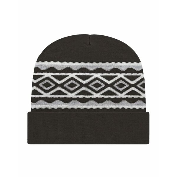 CAP AMERICA USA- Made Diamond Cuffed Beanie RKD12 USA- Made Diamond Cuffed Beanie Thumbnail