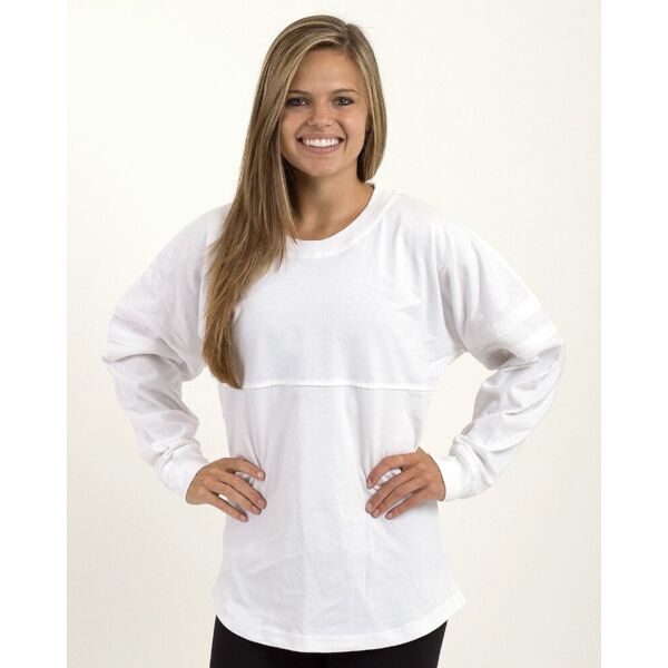 Boxercraft Women's Pom Pom Long Sleeve Jersey T-Shirt BW3514 Women's Pom Pom Long Sleeve Jersey T-Shirt Thumbnail