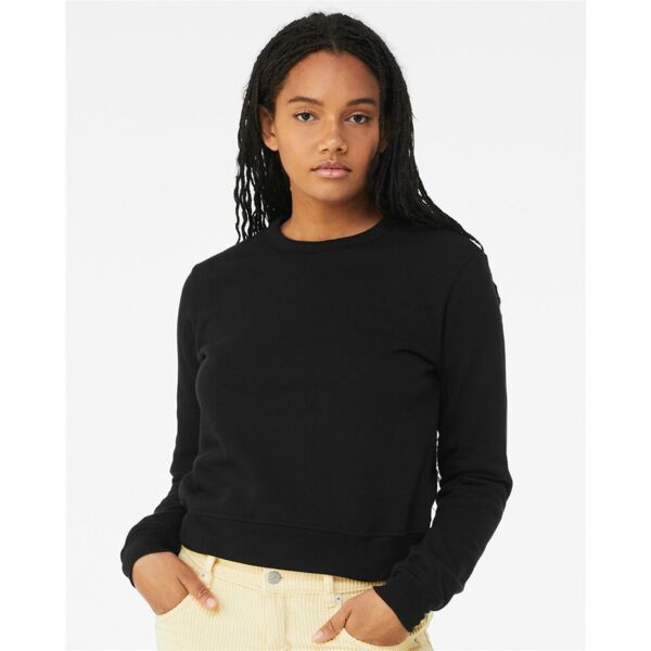 Bella + Canvas Women's Sponge Fleece Crewneck Sweatshirt 7511 Women's Sponge Fleece Crewneck Sweatshirt Thumbnail