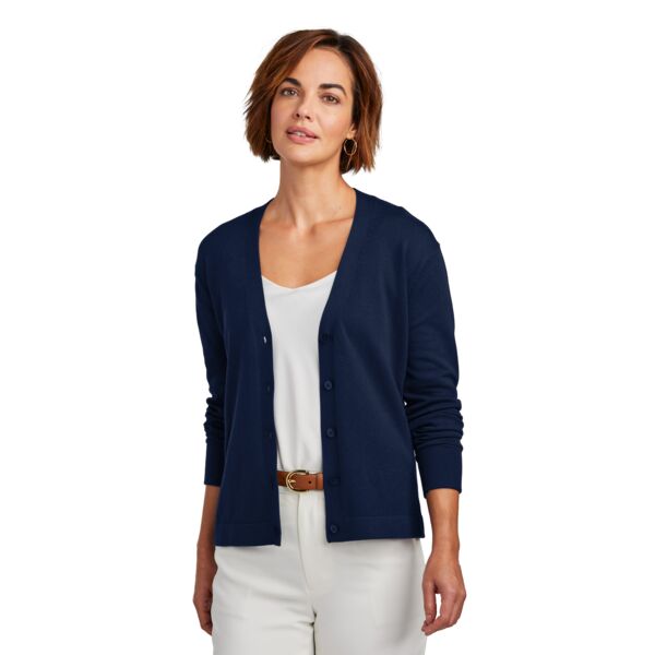 Brooks Brothers Women's Cotton Stretch Cardigan Sweater BB18405 Women's Cotton Stretch Cardigan Sweater Thumbnail