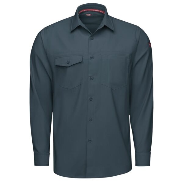 Men's Tall Cooling Long Sleeve Work Shirt Thumbnail
