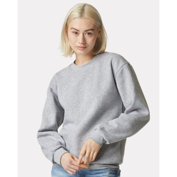 American Apparel Unisex ReFlex Fleece Crewneck Sweatshirt RF496 Unisex ReFlex Fleece Crewneck Sweatshirt Thumbnail