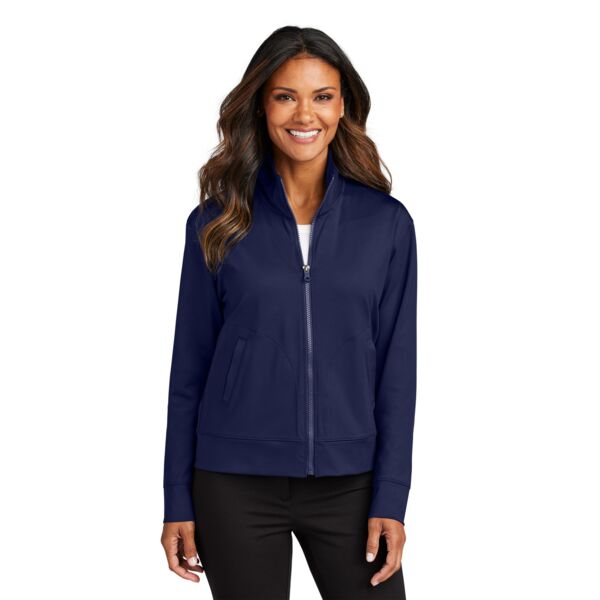 Port Authority Women's C Free ® Double Knit Full Zip LK881 Women's C Free ® Double Knit Full Zip Thumbnail