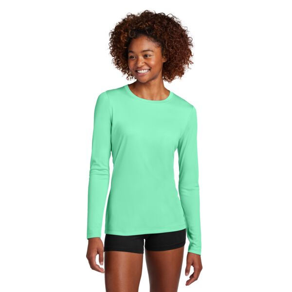 Sport Tek Women's Posi UV ® Pro Long Sleeve LST420LS Women's Posi UV ® Pro Long Sleeve Thumbnail