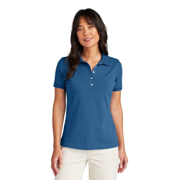 Brooks Brothers Women's Pima Cotton Pique Polo BB18201 Women's Pima Cotton Pique Polo Thumbnail