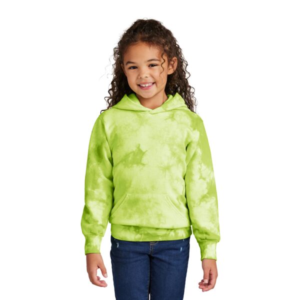 Port & Company Youth Crystal Tie Dye Pullover Hoodie PC144Y Youth Crystal Tie Dye Pullover Hoodie Thumbnail