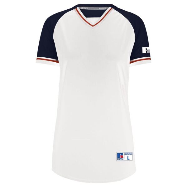 Russell Athletic Women's Classic V-Neck Jersey R01X3X Women's Classic V-Neck Jersey Thumbnail