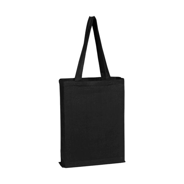 Q-Tees Canvas Gusset Promotional Tote Q800GS Canvas Gusset Promotional Tote Thumbnail