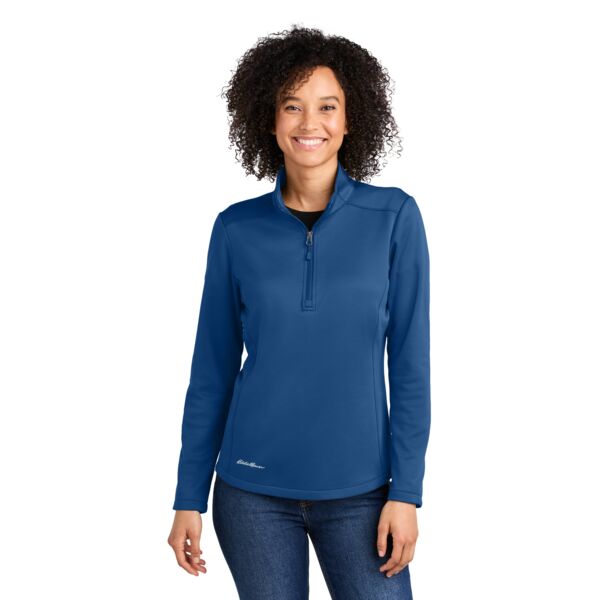 Eddie Bauer Women's Smooth Mid Layer Fleece 1/2 Zip EB2370 Women's Smooth Mid Layer Fleece 1/2 Zip Thumbnail