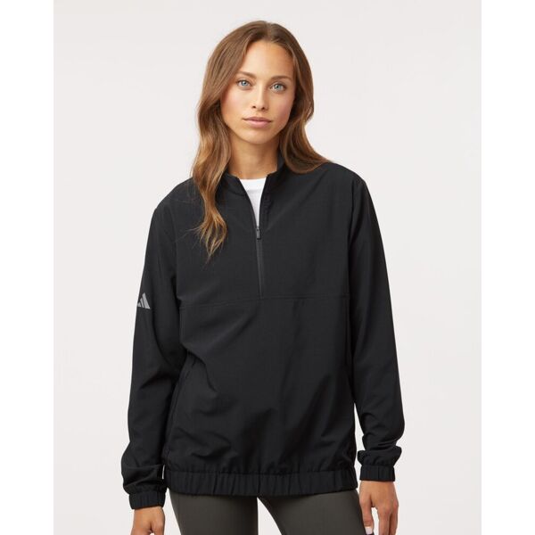 Adidas Women's Stretch Woven Half-Zip Pullover A706 Women's Stretch Woven Half-Zip Pullover Thumbnail