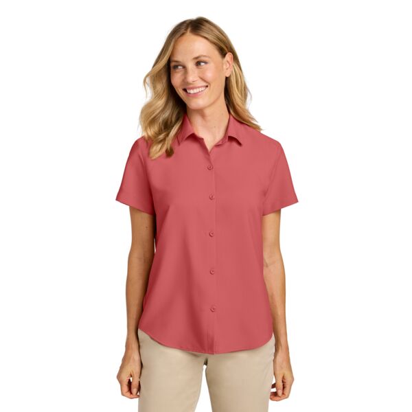 Port Authority Women's Short Sleeve UV Dockside Shirt LW963 Women's Short Sleeve UV Dockside Shirt Thumbnail