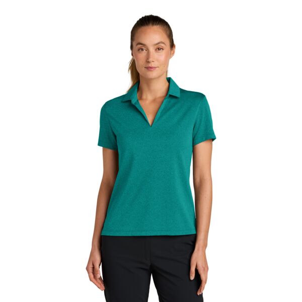 Nike Women's Dri FIT Smooth Heather Polo NKFQ4793 Women's Dri FIT Smooth Heather Polo Thumbnail
