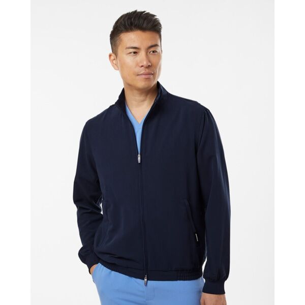 Jaanuu Men's Wolfe Everyday Full-Zip 6-Pocket Scrub Jacket M60001 Men's Wolfe Everyday Full-Zip 6-Pocket Scrub Jacket Thumbnail
