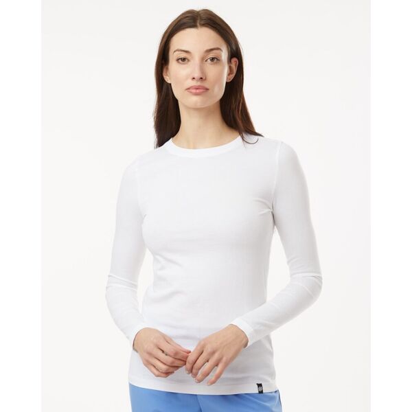 Jaanuu Women's RegenX Cotton Underscrub Long Sleeve T-Shirt W30002U Women's RegenX Cotton Underscrub Long Sleeve T-Shirt Thumbnail