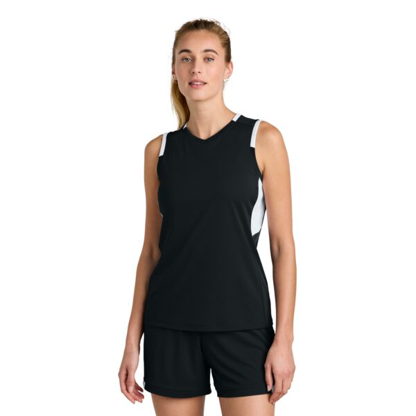 Sport Tek Women's Club Sleeveless V Neck LST441 Women's Club Sleeveless V Neck Thumbnail