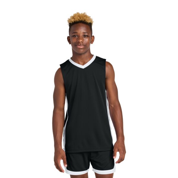 Sport Tek Youth Rival Basketball Rev Jersey YST900 Youth Rival Basketball Rev Jersey Thumbnail
