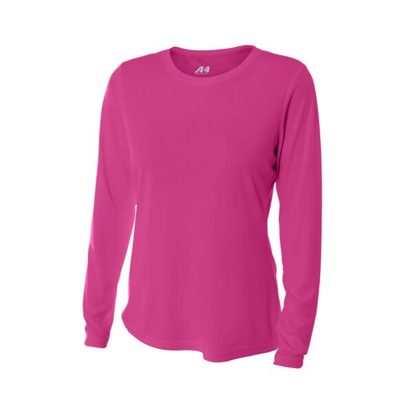 A4 Women's Cooling Performance Long Sleeve Tee A4NW3002 Women's Cooling Performance Long Sleeve Tee Thumbnail