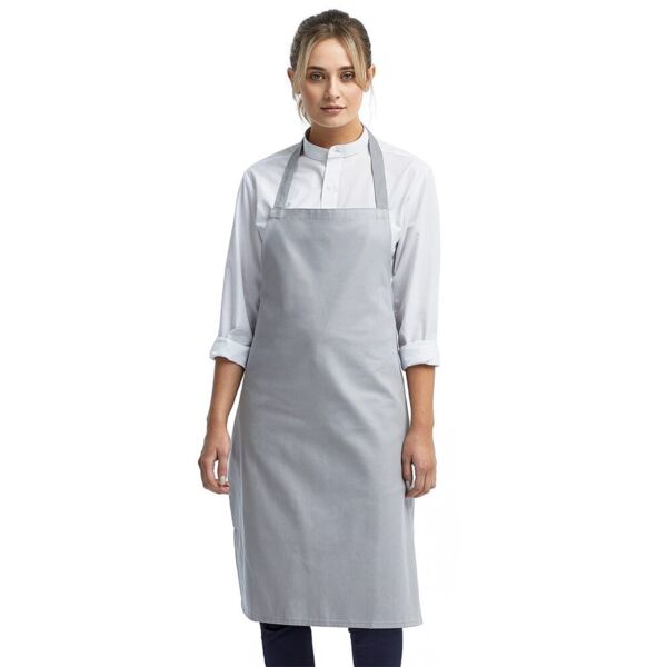 Artisan Collection by Reprime Organic Cotton Bib Apron RP102 Organic Cotton Bib Apron Thumbnail