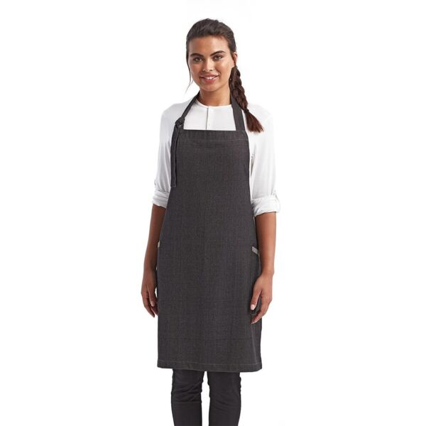 Artisan Collection by Reprime Regenerate Recycled Bib Apron RP122 Regenerate Recycled Bib Apron Thumbnail