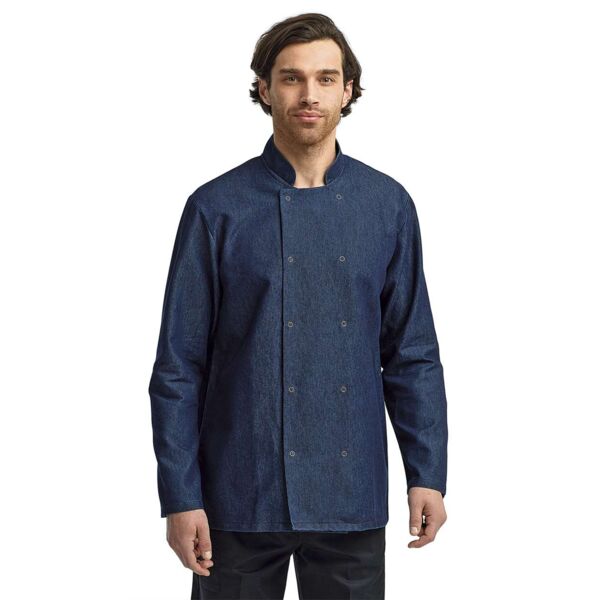 Artisan Collection by Reprime Unisex Denim Chef's Jacket RP660 Unisex Denim Chef's Jacket Thumbnail