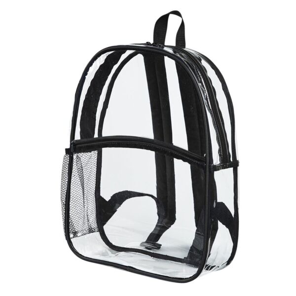 BAGedge Clear PVC Stadium Backpack BE259 Clear PVC Stadium Backpack Thumbnail