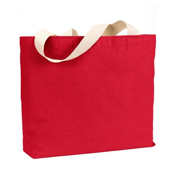 Bayside USA Made Cotton Canvas Jumbo Tote Bag BS600 USA Made Cotton Canvas Jumbo Tote Bag Thumbnail