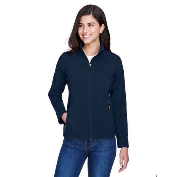 Core 365 Women's Cruise Two-Layer Fleece Bonded Soft Shell Jacket 78184 Women's Cruise Two-Layer Fleece Bonded Soft Shell Jacket Thumbnail