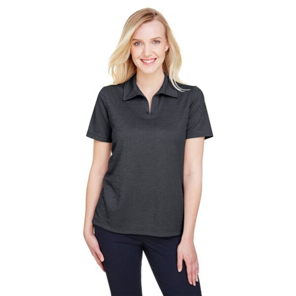 Devon & Jones Women's CrownLux Performance® Address Melange Polo DG22W Women's CrownLux Performance® Address Melange Polo Thumbnail