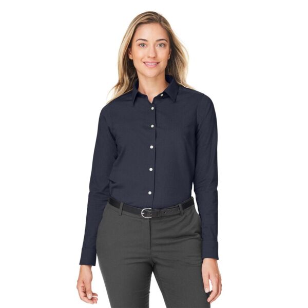 Devon & Jones Women's CrownLux Performance® Spencer Poplin Dress Shirt DG505W Women's CrownLux Performance® Spencer Poplin Dress Shirt Thumbnail