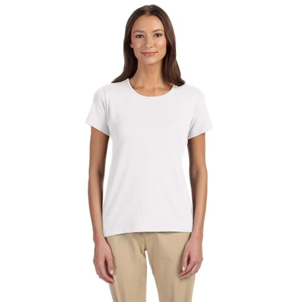 Devon & Jones Women's Perfect Fitâ„¢ Shell T-Shirt DP182W Women's Perfect Fitâ„¢ Shell T-Shirt Thumbnail