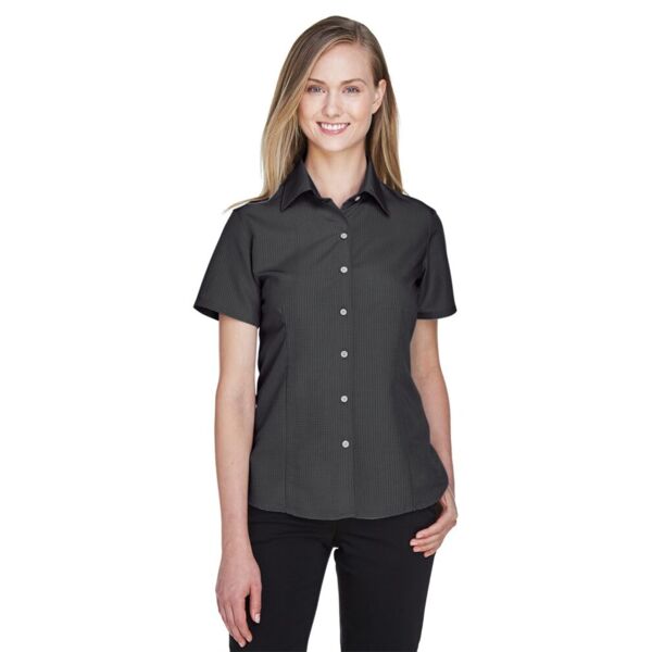 Harriton Women's Barbados Textured Camp Shirt M560W Women's Barbados Textured Camp Shirt Thumbnail