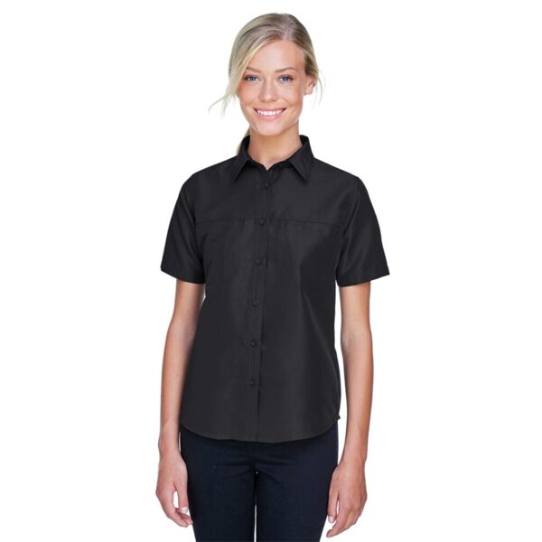 Harriton Women's Key West Short Sleeve Performance Staff Shirt M580W Women's Key West Short Sleeve Performance Staff Shirt Thumbnail